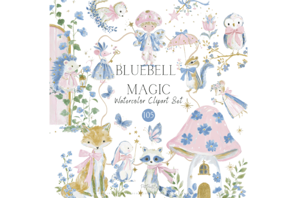 Download Fairy Woodland Clipart Set - Premium Bundle