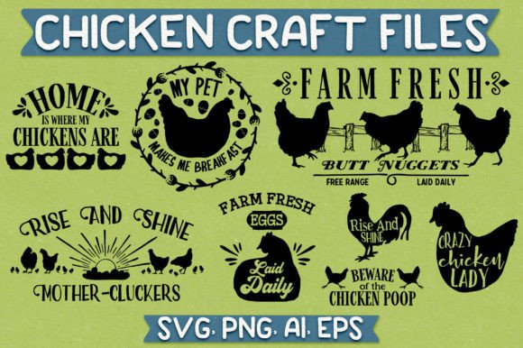 Download Chicken SVG Craft Files - Craft files Collection